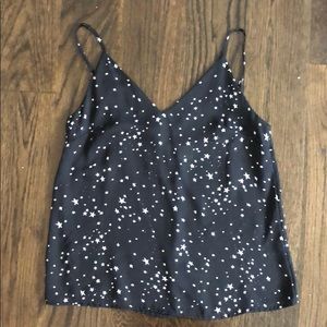 Black star tank top